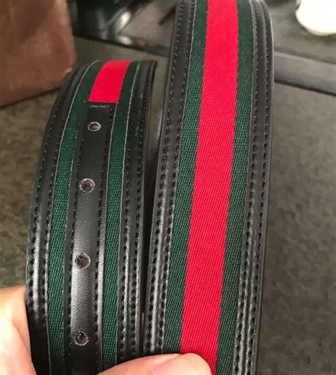 cheap authentic gucci belt green red|gucci straps green and red.